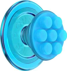 PopSockets MagSafe Round PopGrip Cell Phone Grip & Stand with Adapter Ring blue - Picture 1 of 3