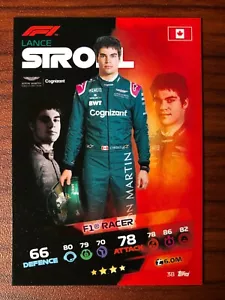 2021 Topps F1 Turbo Attax Lance Stroll #38 Racer Card Aston Martin Cognizant - Picture 1 of 3