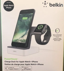 Belkin Apple Charging Dock I Phone Apple Watch - Photo 1 sur 1