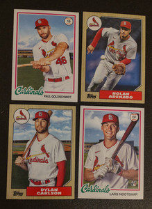 2022 Topps Archives 1978 Cardinals Lars Nootbaar Nolan Arenado Goldschmidt