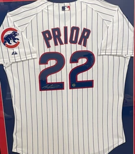 Chicago Cubs #22 Mark Prior Signed Jersey - Picture 1 of 1