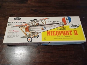 Vintage Guillow's British Nieuport 11 24inch Balsa Model Kit Ww1 Classic Rc - Picture 1 of 3