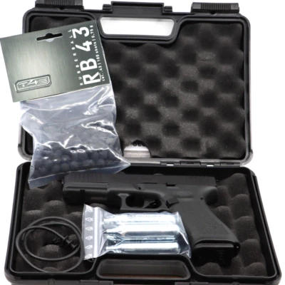 GLOCK 17 Gen5 T4E Paintball Pistole Cal 43 black Magfed STARTERPACK - Bild 1 von 4