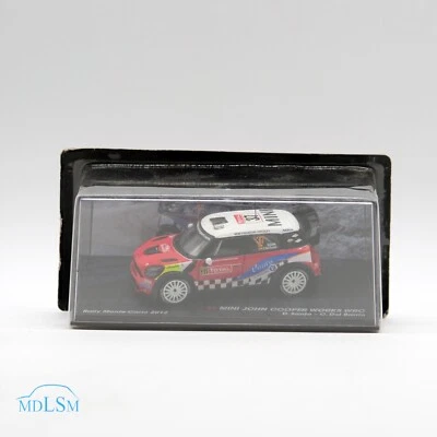 MODELLINO AUTO MINI JOHN COOPER WORKS WRC D. SORDO C. BARRIO EDICOLA SCALA 1:43 - Immagine 1 di 2