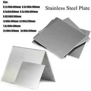 Thickness 0.01Mm-3Mm Stainless Steel Strip Steel Sheet Thin SS304 Stainless Ste - Picture 1 of 22