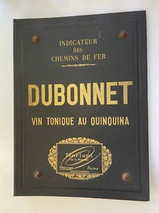Indicateur des Chemins de Fer for 'Dubonnet' et 'Morlant' 4-Part 37 x 27cm - Picture 1 of 4