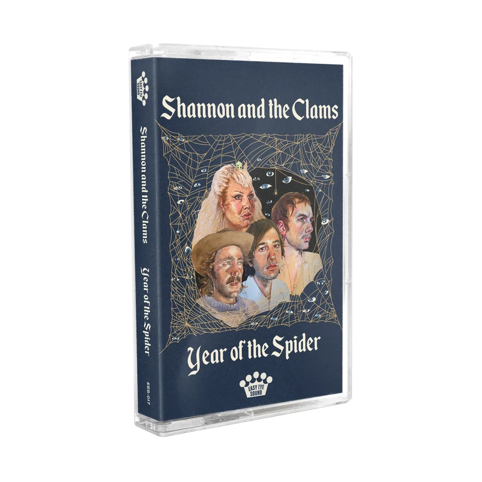 SHANNON & THE CLAMS YEAR OF THE SPIDER BLUE COLOR CASSETTE NEW LIMITED - Image 1 of 1