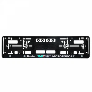 Skoda VRS Motorsport - WRC | Number Plate Surround | x1 - Imagen 1 de 1
