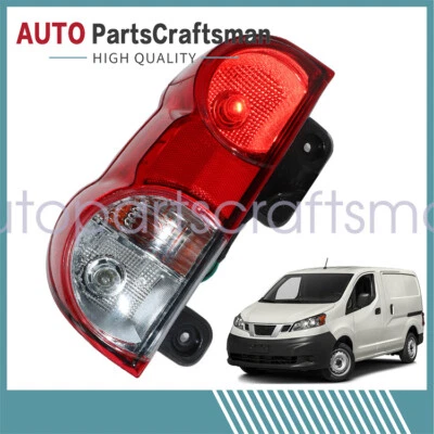Luz trasera izquierda lente roja con bombilla(s) para Nissan NV200 2013-2018 Foto 1 de 4