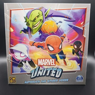 Marvel United  Aufbruch ins Spider-Verse Brettspiel Erweiterung 1-4 Spieler - Bild 1 von 2