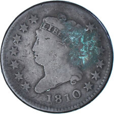 [#1183271] Coin, United States, Coronet Cent, Cent, 1810, U.S. Mint, Philadelp, 