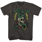 POISON 80s Retro T-Shirt Colored Tattoo Heavy Metal Band New Smoke Cotton 