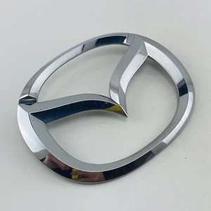 04 05 06 07 08 09 Mazda 3 Emblem Logo Symbol Badge Trunk Rear Chrome OEM F99 - Picture 1 of 10