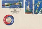 DDR-FIRST DAY COVER,1975 America-Soviet Space Co-operation