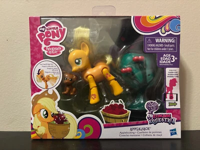 Figura Articulada Applejack Applebucking My Little Pony G4 MLP FIM NUEVA EN CAJA 2015 Foto 1 de 4
