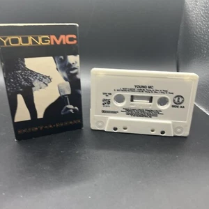 Young MC, Bust A Move (Cassette Single, 1989,Delicious Vinyl) - Picture 1 of 2