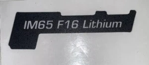 Genuine Paslode 018925 Handle Sticker Decal for IM65 F16 Lithium *FREE POST* - Picture 1 of 4