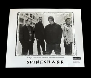 SPINESHANK Nu Metal Band Late '90s Vintage Original 8"x10" Press Photo AWESOME! - Picture 1 of 1