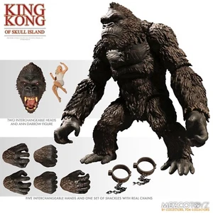 King Kong Of Skull Island 7” Action Figure Mezco - Picture 1 of 12