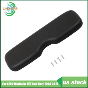 For EZGO Medalist TXT Black Front Seat Lean Back Cushion Golf Cart 1994-2013 - Picture 1 of 11