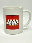 LEGO White Logo Coffee Cup/Mug - #852990 - Official/Genuine - 2010 Retired- RARE