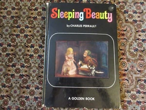 Sleeping Beauty Hologram Cover Golden Books 1968 Printed In Japan - Picture 1 of 8
