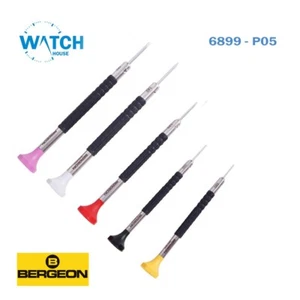 RELOJ BERGEON 6899-P05 ERGONÓMICO JUEGO DE 5 piezas destornilladores. - Imagen 1 de 3