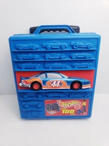 Hot Wheels 1997 Tara Style 20375 Storage Case Holds 100 Cars w/ Wheels & Playmat - Picture 1 of 11
