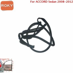 For ACCORD Sedan 2008-2012 Car Door Weatherstrip Seal Silence Rubber Rear Right - Picture 1 of 5