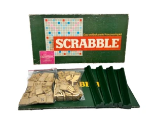 Scrabble von Spear Spiele mit Holzspielsteine komplett Rarität Scrabble - Bild 1 von 1