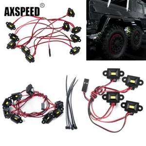 AXSPEED Radbogenleuchten Chassis Lights für Traxxas TRX4 TRX6 RC Auto Anhänger - Bild 1 von 33