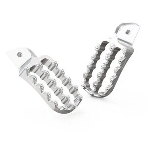 CNC Silber Verstellbare Fußrasten Rotierend Für BMW R1250GS Adventure 2019-2024 - Picture 1 of 10
