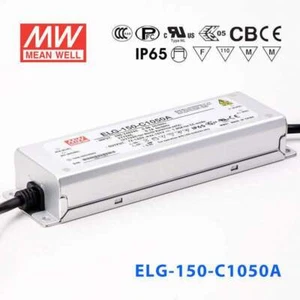 Mean Well ELG-150-C1050A Power Supply 150W 1050mA - Adjustable - Picture 1 of 5
