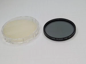 77mm Vintage Tiffen Polarizer PL Filter Made in Japan With Case - Picture 1 of 3