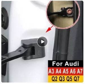 4 Pcs Door Stopper Anti Rust Waterproof Protective Mask for Audi A4 A5 C7 Q3 Q7 - Foto 1 di 5