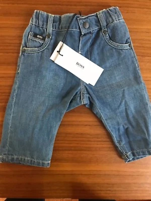 Pantalones de mezclilla suave HUGO BOSS para niños 1M - AUTÉNTICOS / NUEVOS CON ETIQUETAS Foto 1 de 3