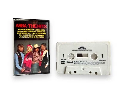 ABBA The Hits RARE Cassette Tape Compilation 1987 Hallmark Records – HSC 3215 - Image 1 of 4