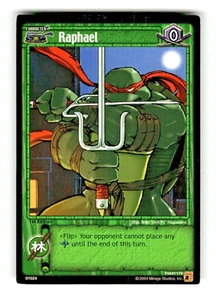 Juego de cartas coleccionables Teenage Mutant Ninja Turtles 2004 Raphael #01024 - Imagen 1 de 4