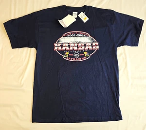 KANSAS JAYHAWKS "Thanks for the Memories" 2001-2002 Shirt Size L - NEW with Tags - Picture 1 of 5