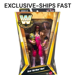 WWE Elite Legends Series 25 BRET HIT MAN HART 6” Mattel Wrestling Figur WWF MOC - Bild 1 von 6