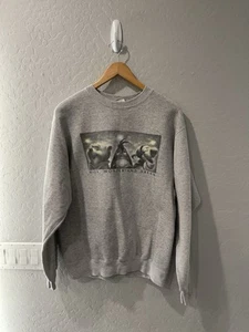 Vintage Disney Winnie Puuh Tigger Eeyore Box Logo Sweatshirt Medium Bin 1 - Bild 1 von 6