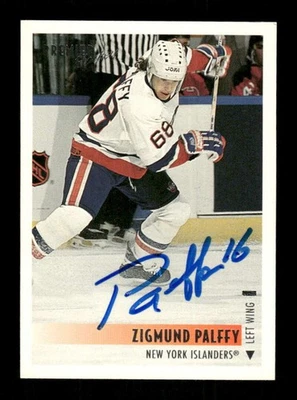 1994-95 O-Pee-Chee Premier 459 Zagmund Palffy signed auto autograph  BXCP49 - Image 1 of 2