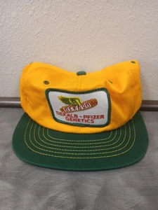 Gorra de colección Dekalb Pfizer Genetics Seed NOS - Imagen 1 de 9