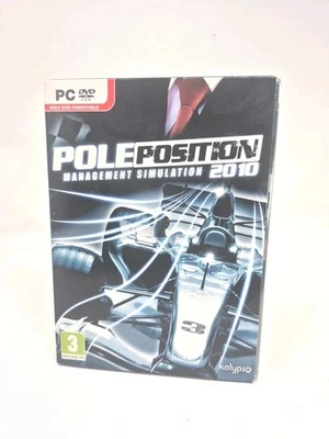 PolePosition - Management Simulation 2010 - PC DVD-ROM- Pegi - New Sealed  - Image 1 of 4