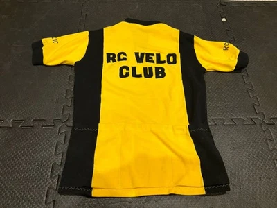 Camiseta deportiva vintage RC VELO equipo de ciclismo de AlfaSport GB talla mediana acrílico años 80 Foto 1 de 4
