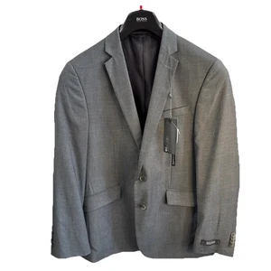 Kenneth Cole Reaction Man’s Gray Two Button Blazer Sz. 40S MSRP $350 - Picture 1 of 8