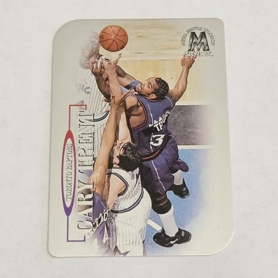 Tarjeta de baloncesto Skybox 1998-99 metal fundido Xplosion #37 Gary Trent como nueva Raptors Foto 1 de 2