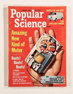 1963 Mar POPULAR SCIENCE Buying a Boat WENHER VON BRAUN ON SPACE hybrid copters - Picture 1 of 7