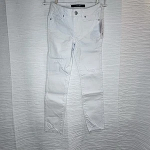 Joe’s White Mid Rise Skinny Ankle Jeans Girls Size 10 - Picture 1 of 9