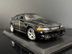 2003 Ford SVT Mustang Cobra Terminator Black 1:18 Maisto 🔥 - Picture 1 of 9